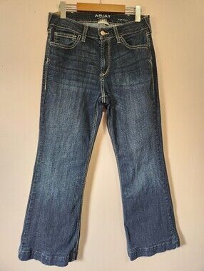 Ariat High Rise Rascal Slim Trouser Jeans Dark Wash Size 30R